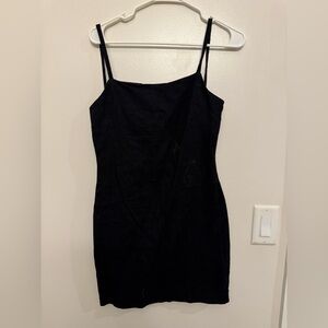 Zara mini black dress